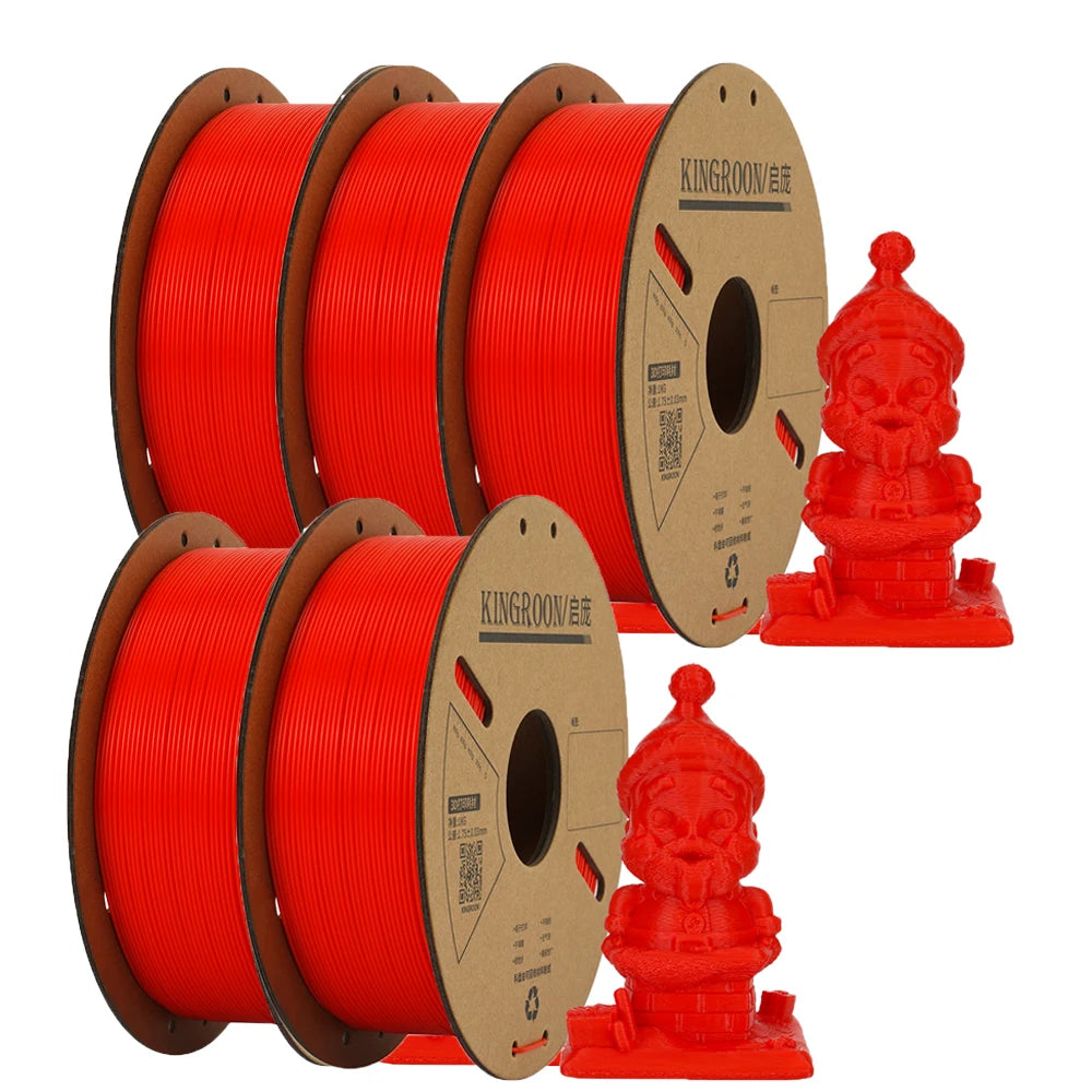 KEEPANG PLA Filament 1.75mm No Bubble 3D Printer Filament 5/10 Rolls