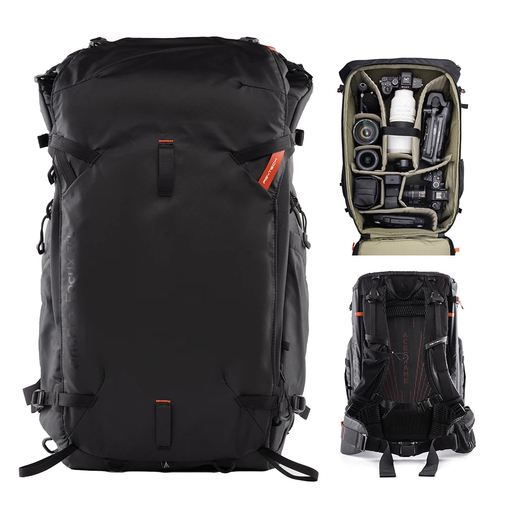 PGYTECH OnePro Focus Backpack 25L 35L for Outdoor Travel Photography DSLR Cameras Tripod DJI Drones